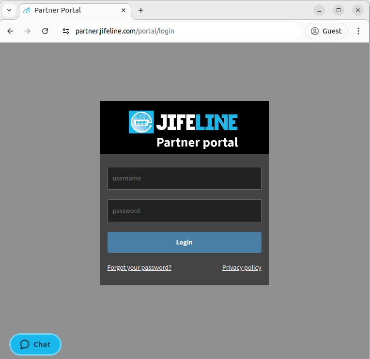 Partner login