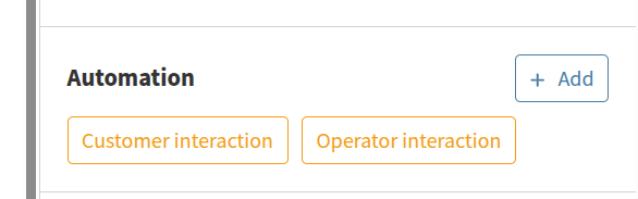 Automation add